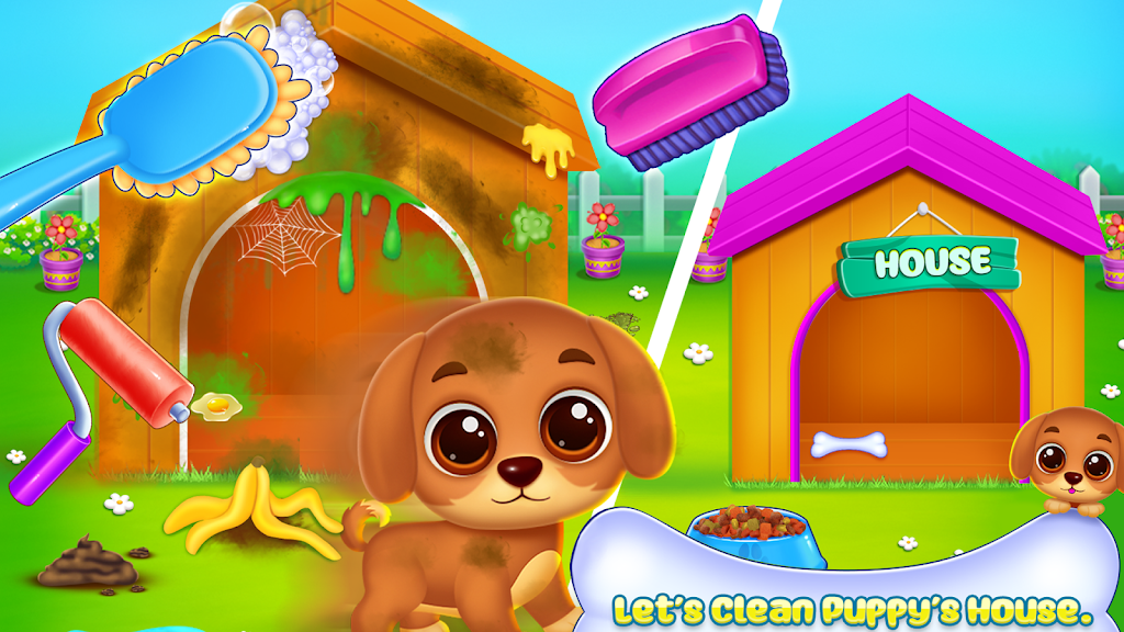 Home cleaning game for girls ภาพหน้าจอ 2