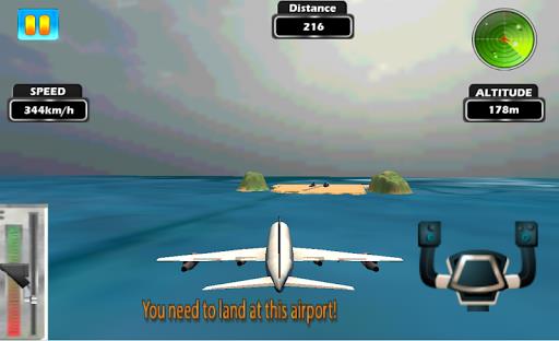 Plane Pro Flight Simulator 3D Tangkapan skrin 4