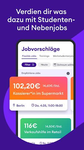 Zenjob - Flexible Nebenjobs Captura de tela 1