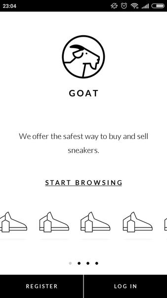 GOAT – Sneakers & Apparel Capture d'écran 1