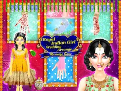 Indian Wedding Princess Salon Скриншот 4