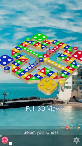 Aeroplane Chess 3D - Ludo Game Captura de pantalla 2