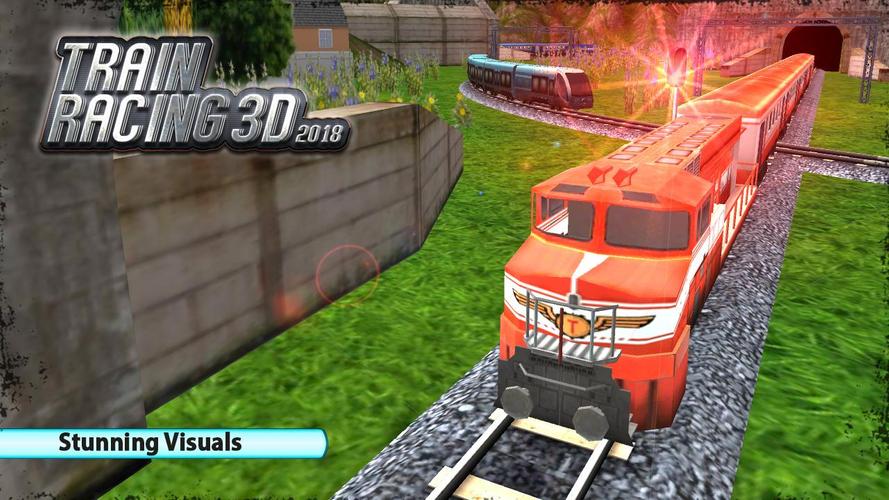 Train Racing 3D-2023 Train Sim Screenshot 1