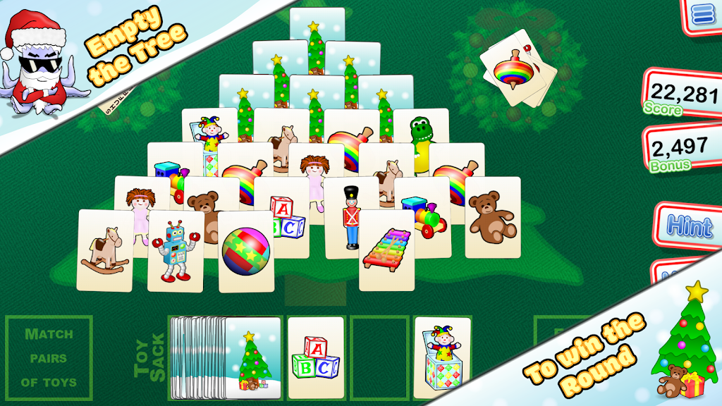 Schermata Christmas Tree Solitaire 3