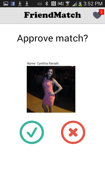 FriendMatch ภาพหน้าจอ 3