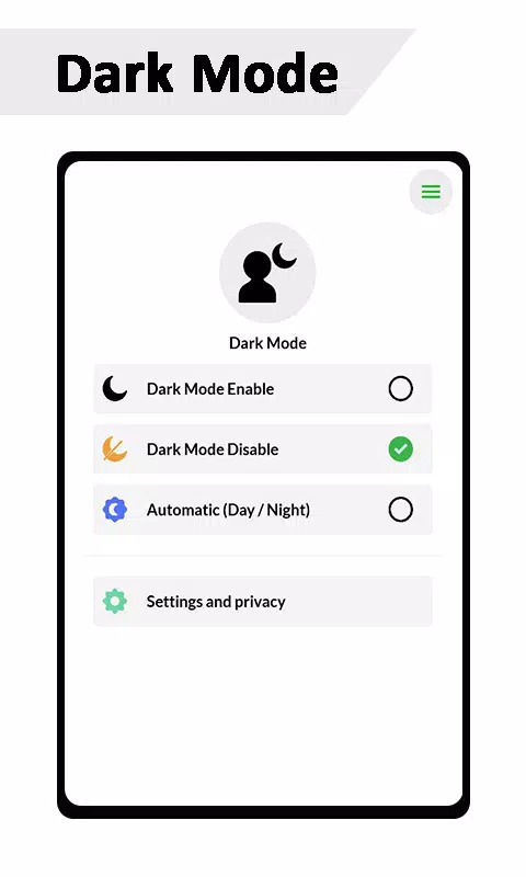 Dark Mode Screenshot 2