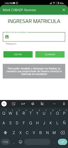 Móvil COBAEP Alumnos スクリーンショット 1