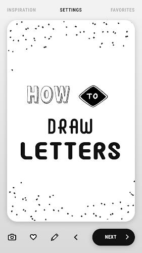 Schermata Hand lettering ideas generator 1