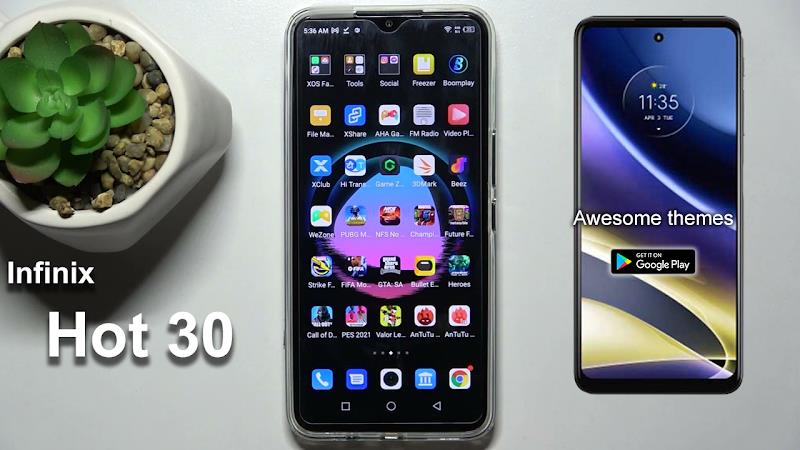 Infinix Hot 30 Launcher:Themes Captura de pantalla 2