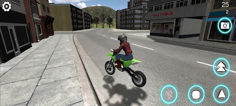 Wheelie King 6 : Moto Rider 3D Captura de tela 2