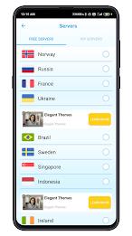 mVPN - Super Fast Unlimited Proxy & Secure Server Captura de tela 3