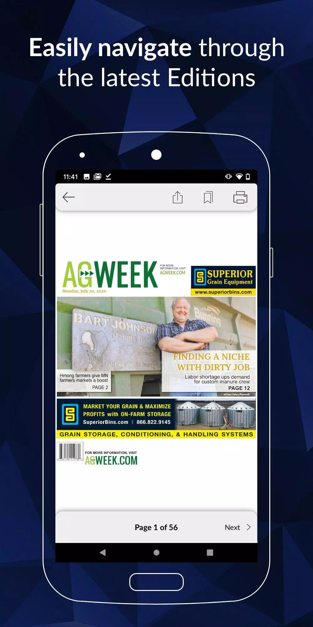 Agweek E-Paper Zrzut ekranu 2