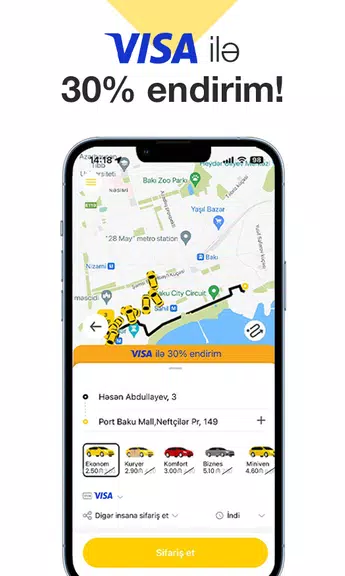 189 TAXI - Safe rides Screenshot 2