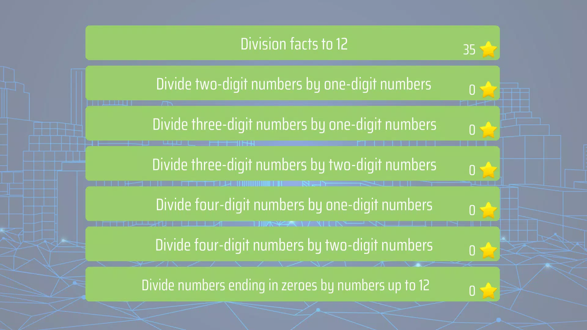 Division 4th grade Math skills ภาพหน้าจอ 1