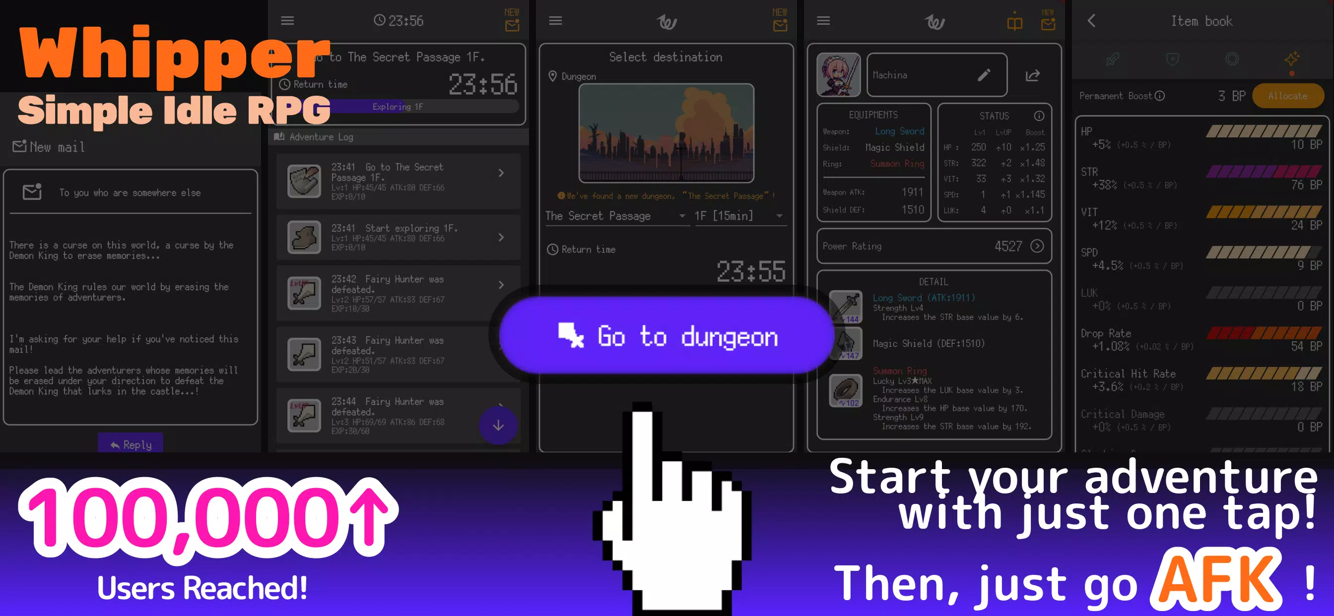 Whipper Screenshot 1