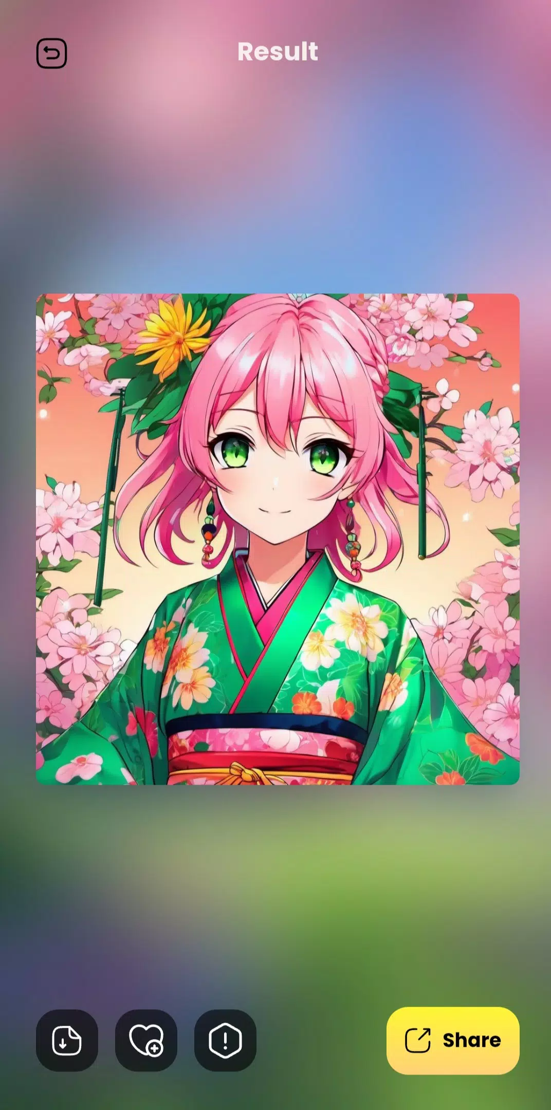 Anime Art Generator - AI Anime スクリーンショット 4