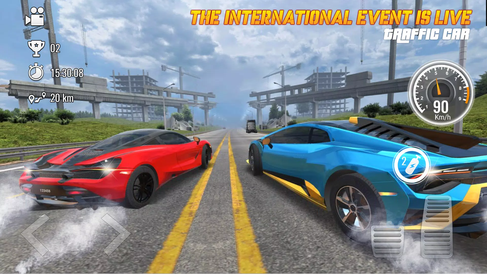 Ultimate Traffic Driving Car Screenshot 1