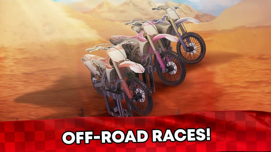 Wild Motor Bike Offroad Racing Schermafbeelding 3