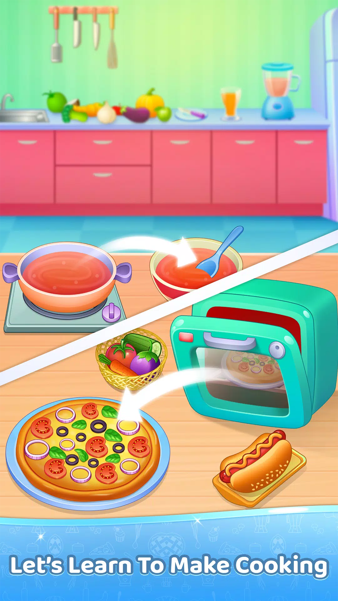 Kitchen Set: Toy Cooking Games Ekran Görüntüsü 4