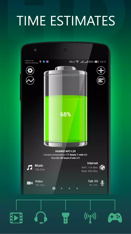 Battery HD Скриншот 2