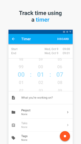 Clockify — Time Tracker Captura de tela 2