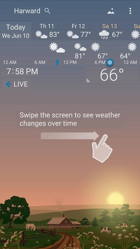 YoWindow Weather Unlimited ภาพหน้าจอ 1