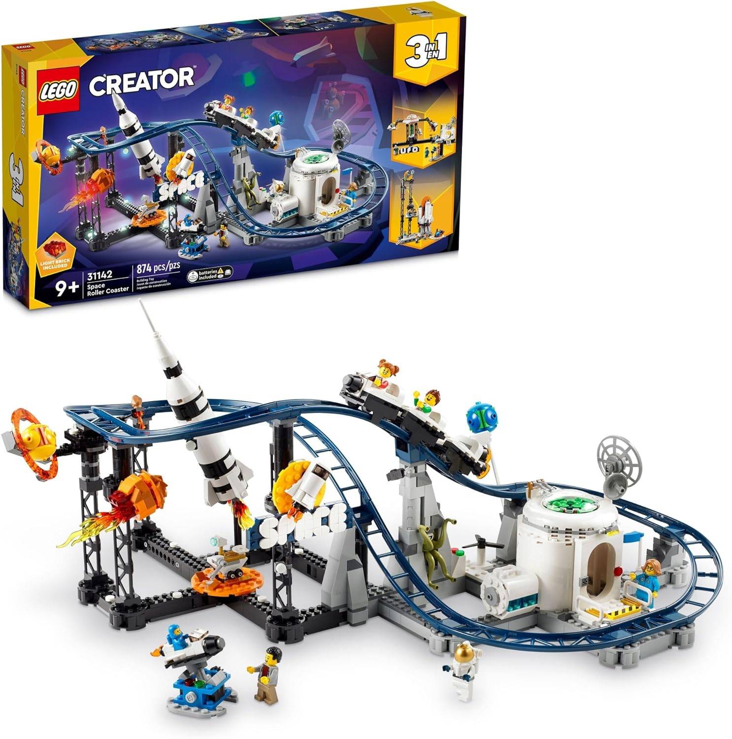 LEGO Space Roller Coaster