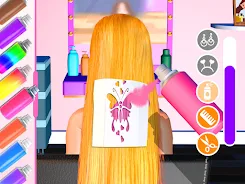 Hair Salon Makeover Girl Games Ảnh chụp màn hình 1