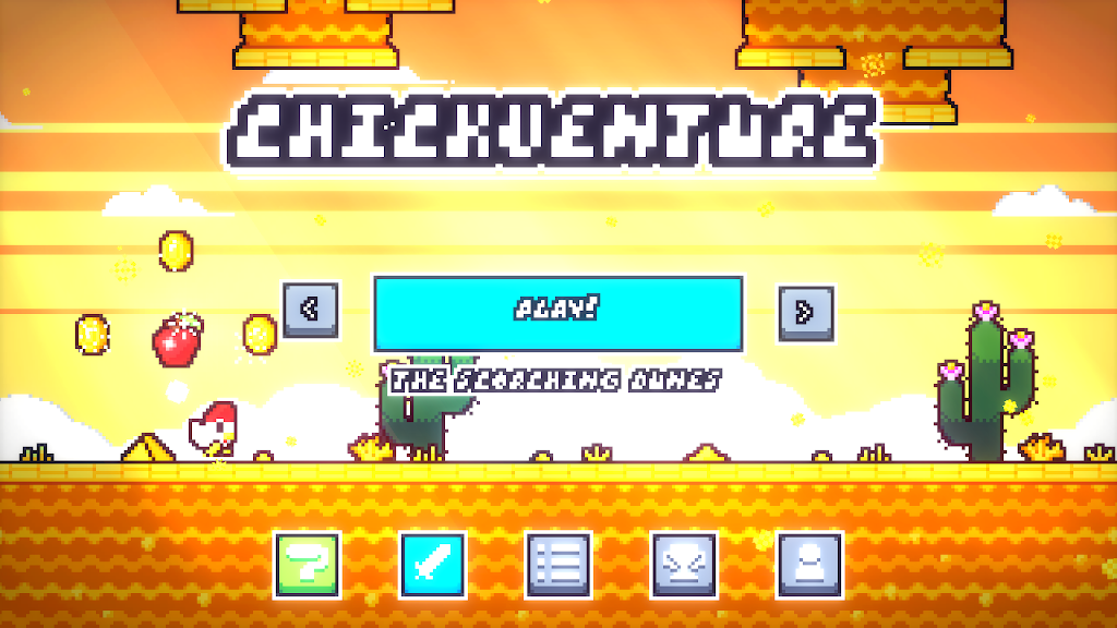 Chickventure: A Runner Game Ảnh chụp màn hình 3