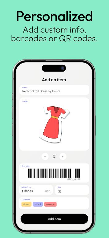 Amoa: easy scanner & inventory應用截圖第3張