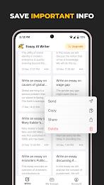 AI Writing: Essay Скриншот 4