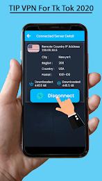 Tip Vpn For Tk Tok Captura de pantalla 3