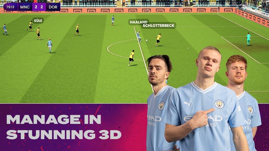 Soccer Manager 2024 - Football Mod Schermafbeelding 1