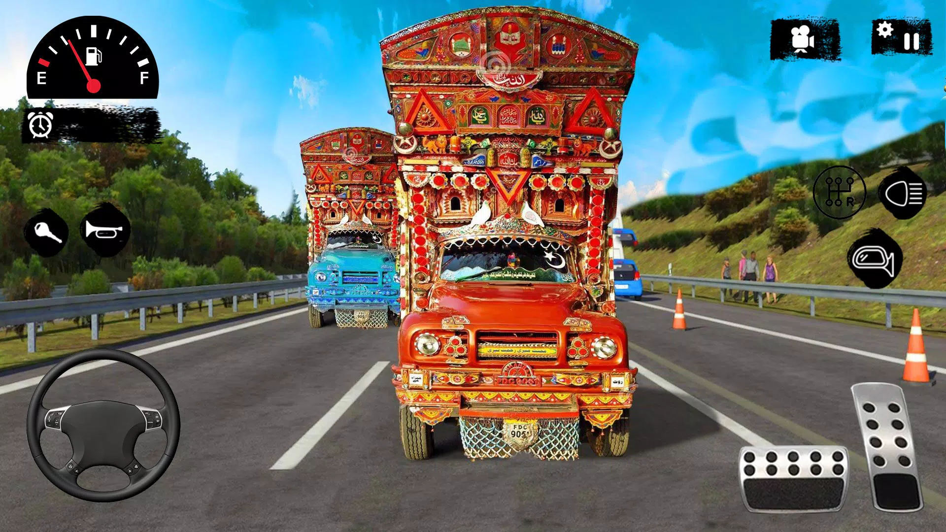 Pakistani Truck Game 3D Drive Скриншот 1