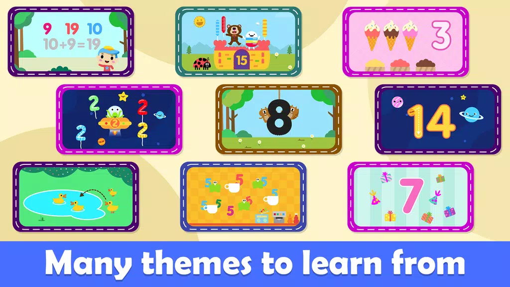 Learning 123 Numbers For Kids Capture d'écran 2