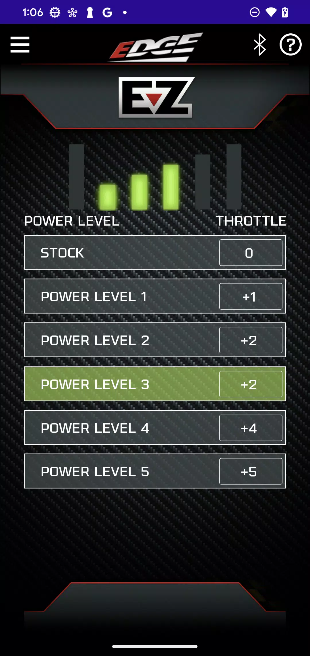 Schermata Edge EZ 2