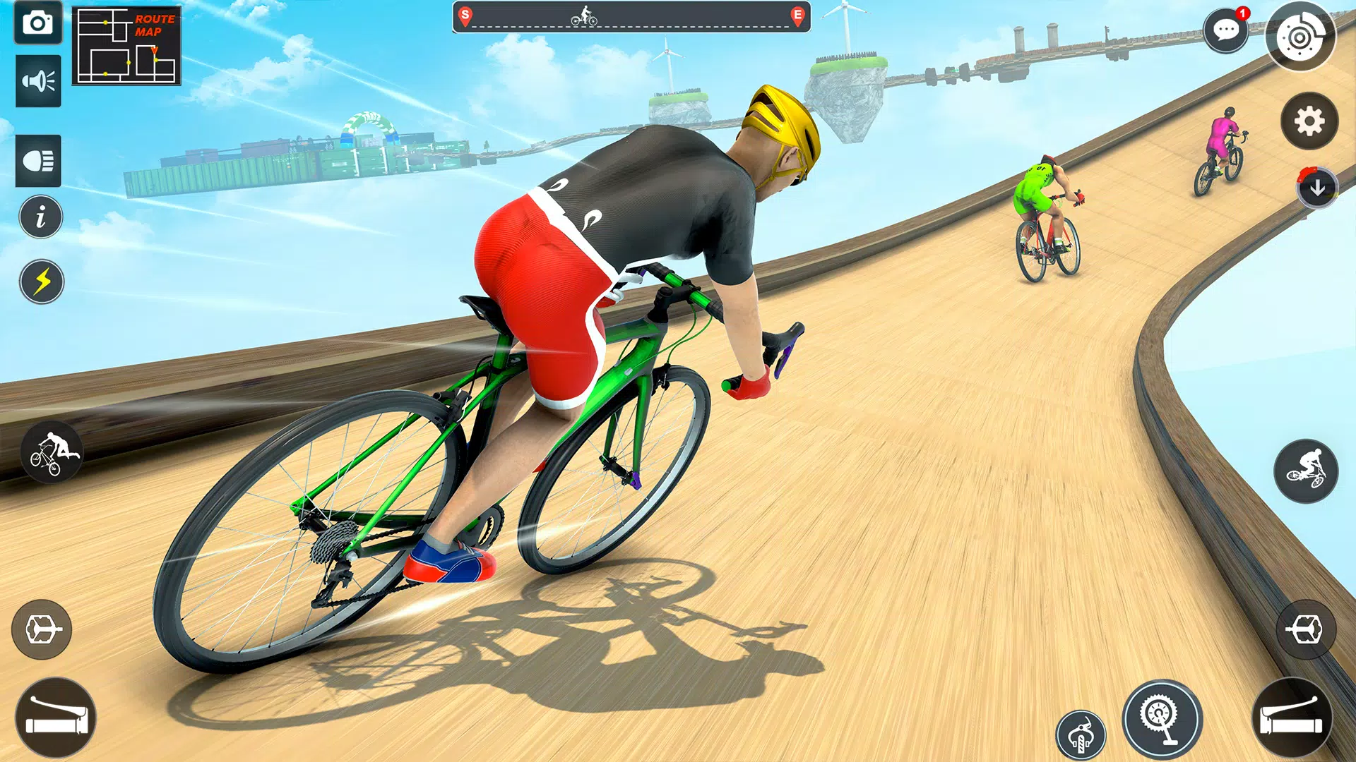 BMX Cycle Stunt Game 3D Screenshot 2