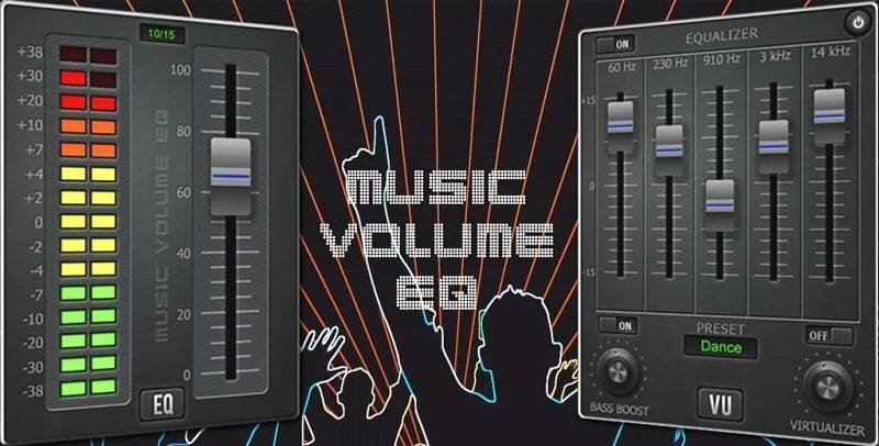 Music Volume EQ + Equalizer Ekran Görüntüsü 1