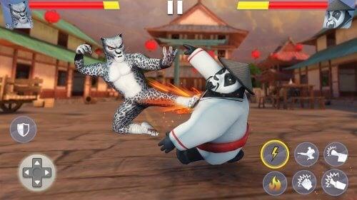 Kung Fu Animal: Fighting Games スクリーンショット 3