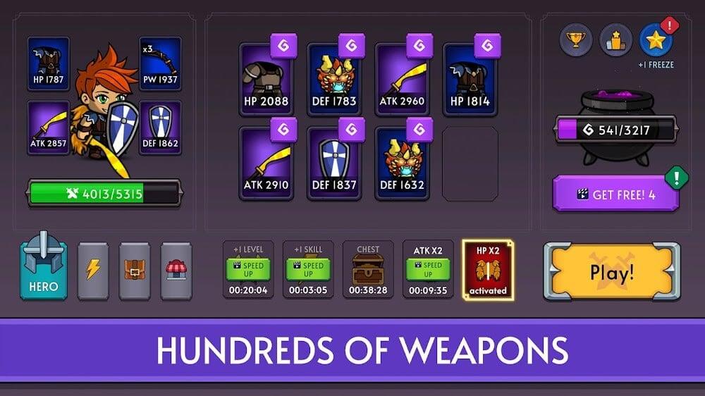 Knight Hero Adventure Tangkapan skrin 3