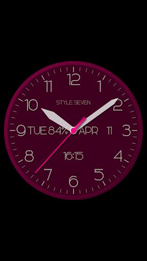 Modern Analog Clock-7 스크린샷 1