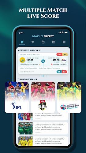 Magic Cricket Live Line - Exch ဖန်သားပြင်ဓာတ်ပုံ 1