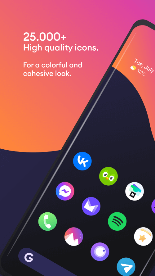 Australis - Icon Pack Mod Screenshot 1