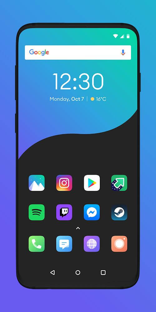 Borealis - Icon Pack Mod Captura de pantalla 1