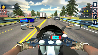 Endless Moto Traffic Racer 3D ဖန်သားပြင်ဓာတ်ပုံ 3