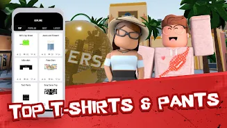 Skins for Roblox Clothing ဖန်သားပြင်ဓာတ်ပုံ 1