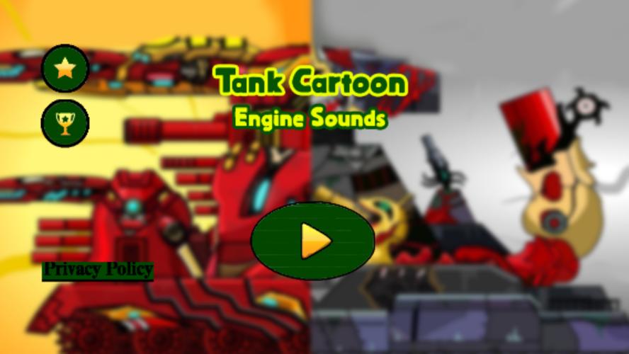 Tank Cartoon : Engine Sounds Screenshot 1