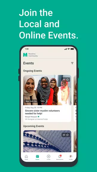 Muslims: Events & Discussions Screenshot 3