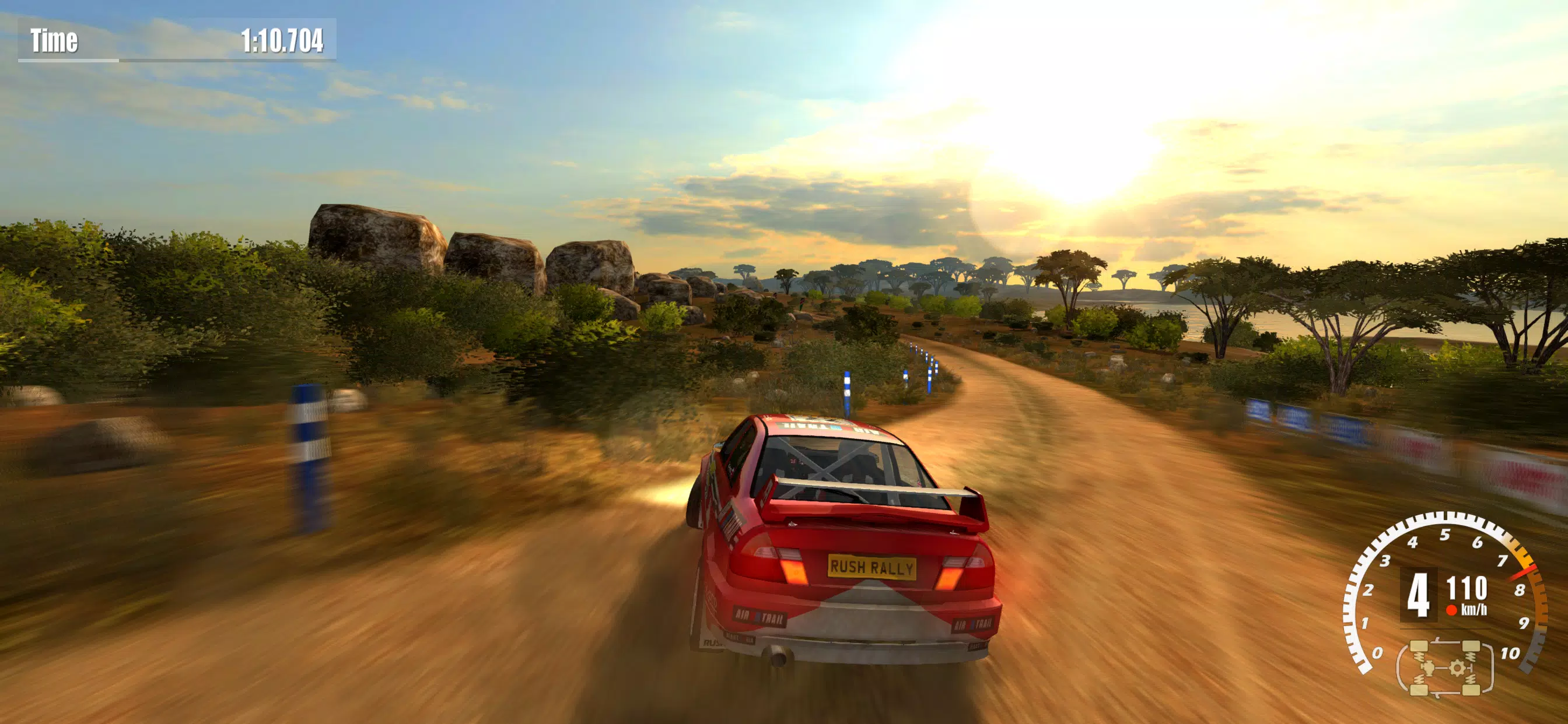 Rush Rally 3 Demo ภาพหน้าจอ 2
