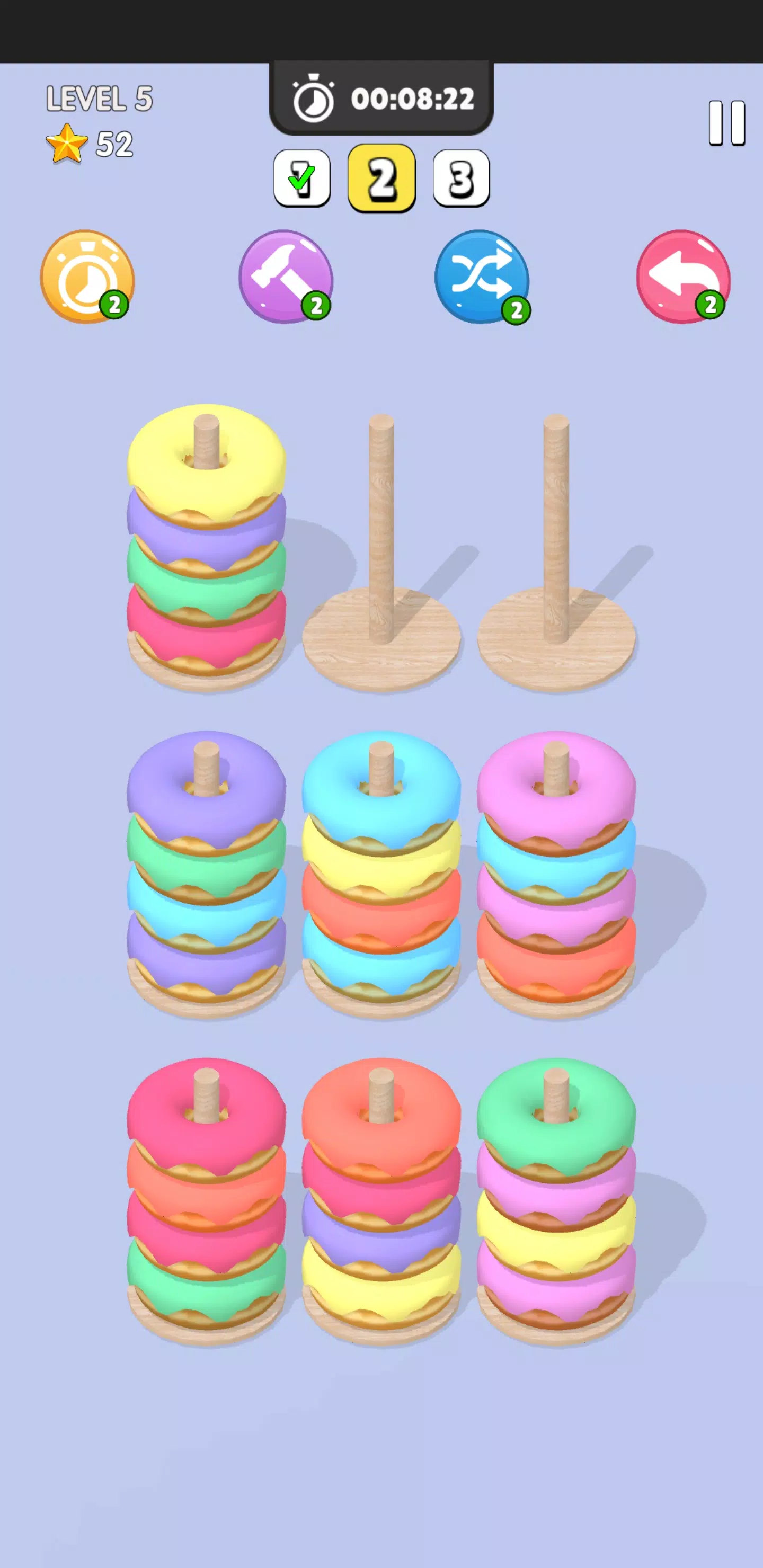 Donut Sort Screenshot 1